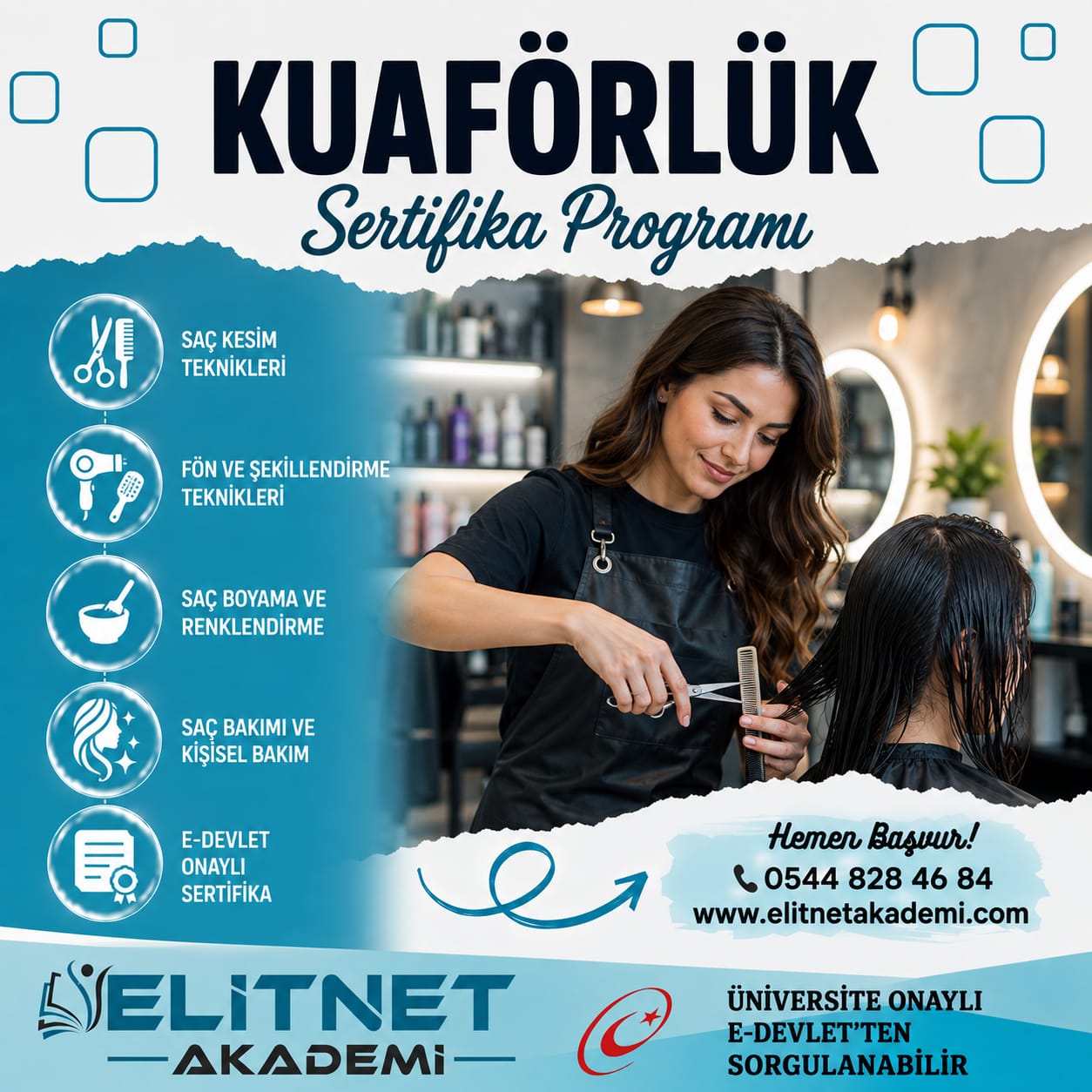 KUAFÖRLÜK EĞİTİMİ Resim